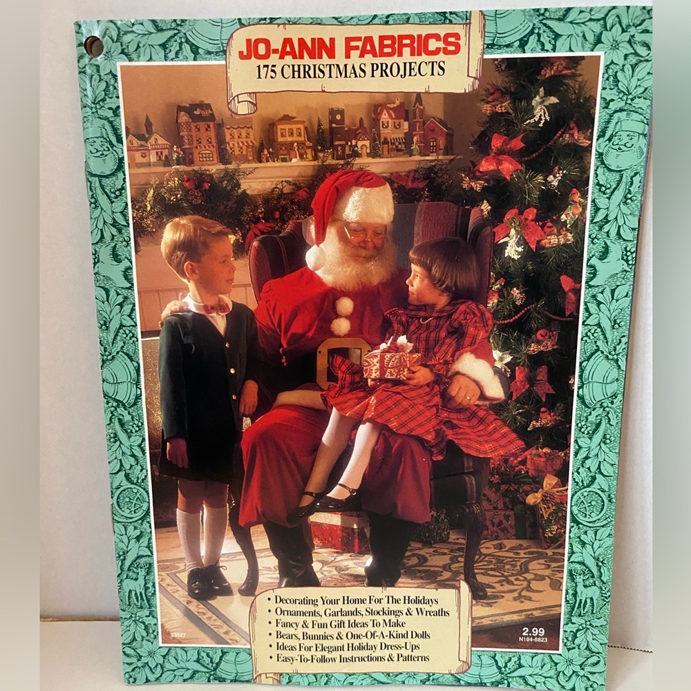 Vintage Jo-Ann Fabrics Christmas Projects Book